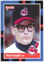 Ricky “Wild Thing” Vaughn makes a relief appearance for the Indians with  bases loaded against the Yankees in a tiebreaker for the 1989 AL East. :  r/baseball