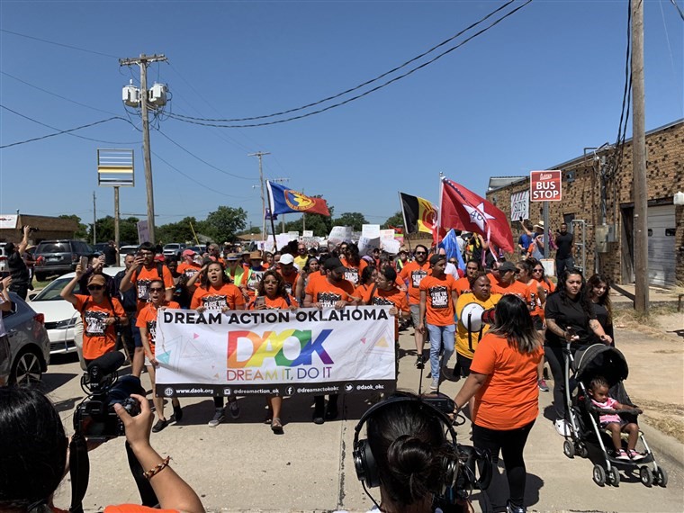 Image: ClosetheCamps demonstration