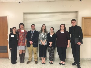 MA students at UT's Colloquium